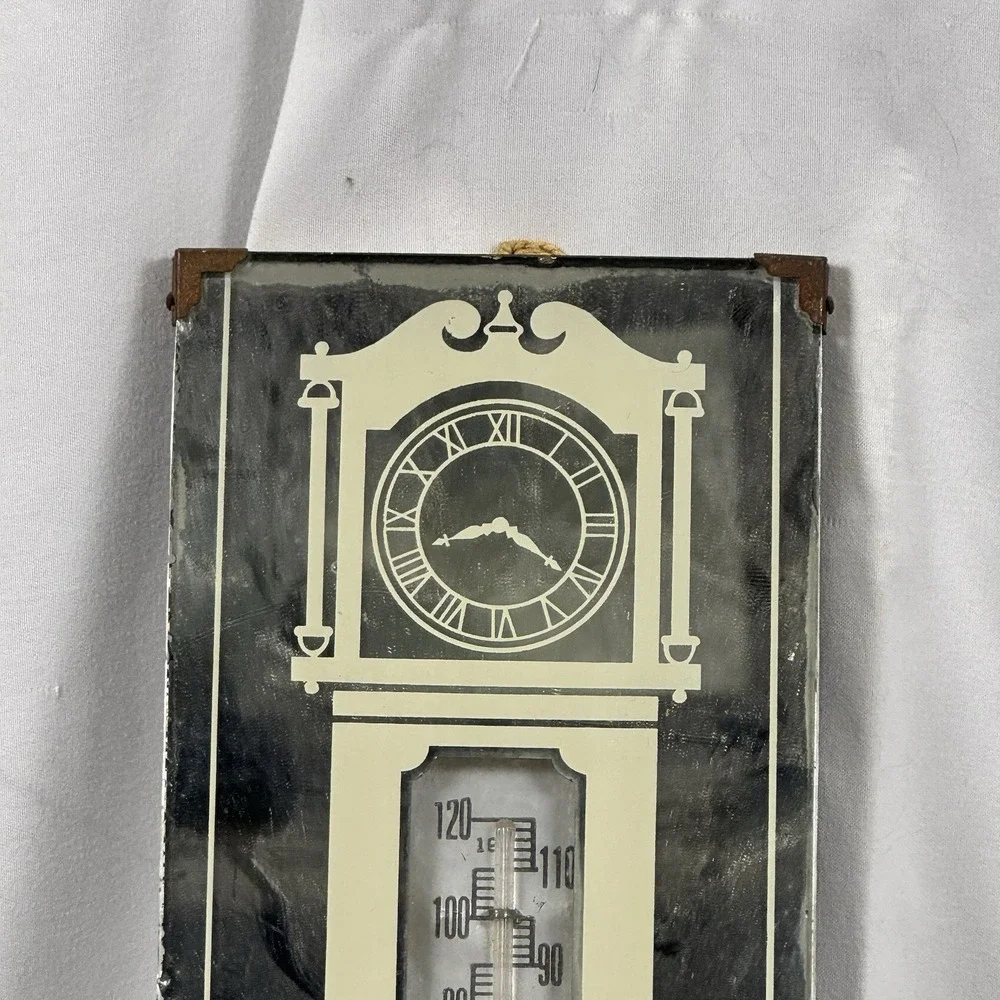 HiWay Garage,Chrysler Plymouth - Lush, WY Clock Mirror Advertising piece vintage
